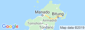 Manado map